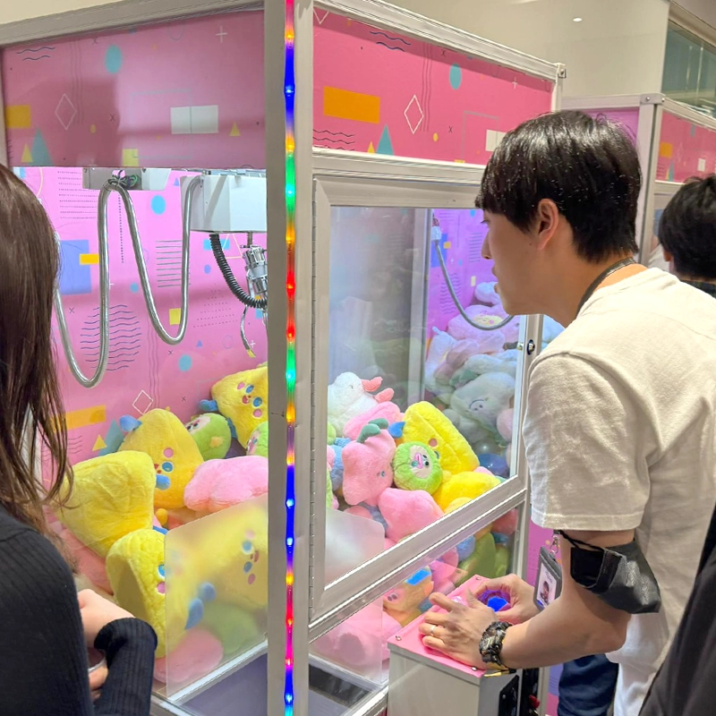 香港活動現場夾公仔機租借實拍