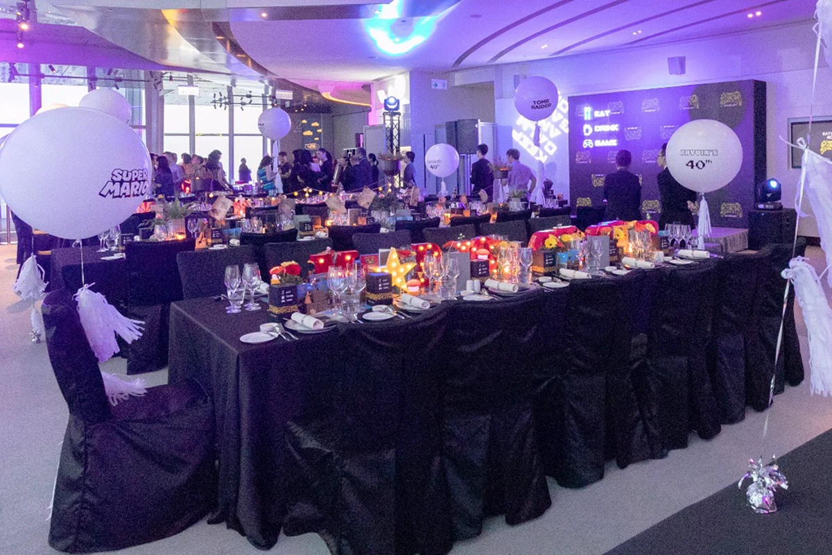 香港活動服務現場相片 corporate anniversary event decoration hong kong