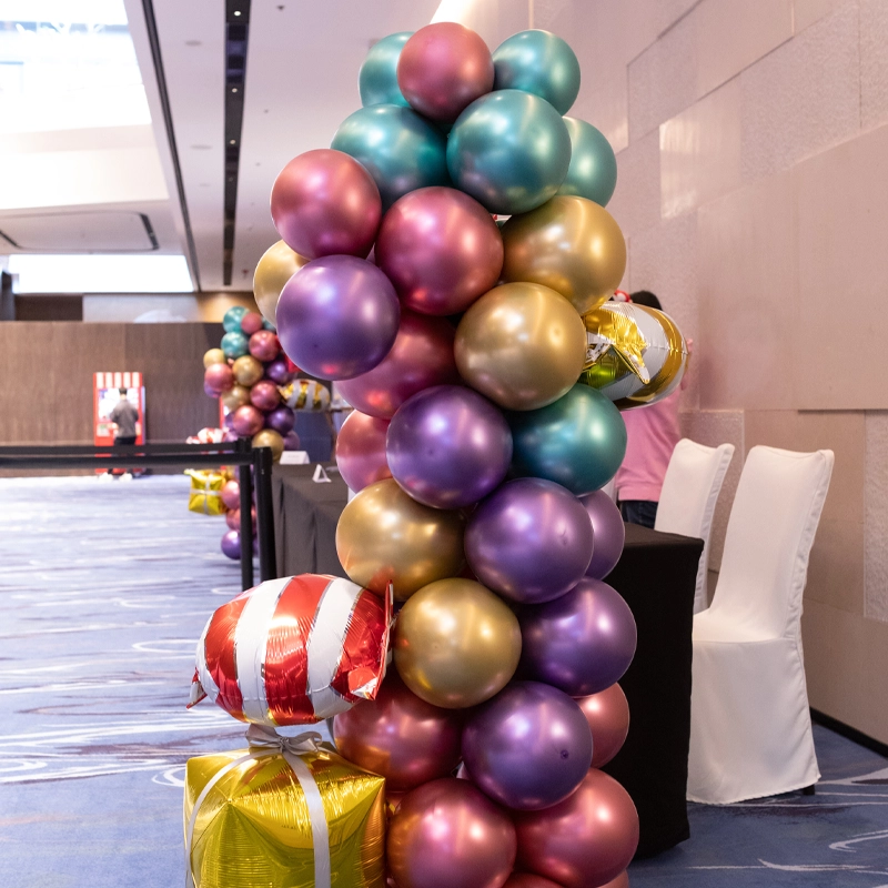 香港活動服務現場相片 corporate event balloon decoration hong kong