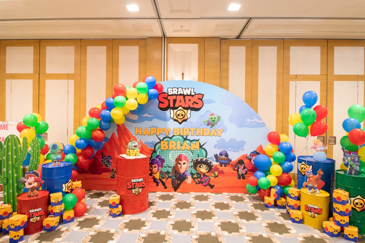 香港活動服務現場相片 kids birthday party backdrop balloon