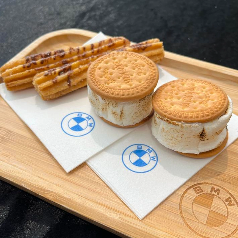 香港活動服務現場相片 churros marshmallow dessert live station hong kong