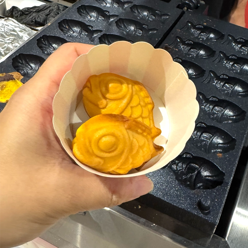 香港活動服務現場相片 taiyaki egg cake red bean hong kong event