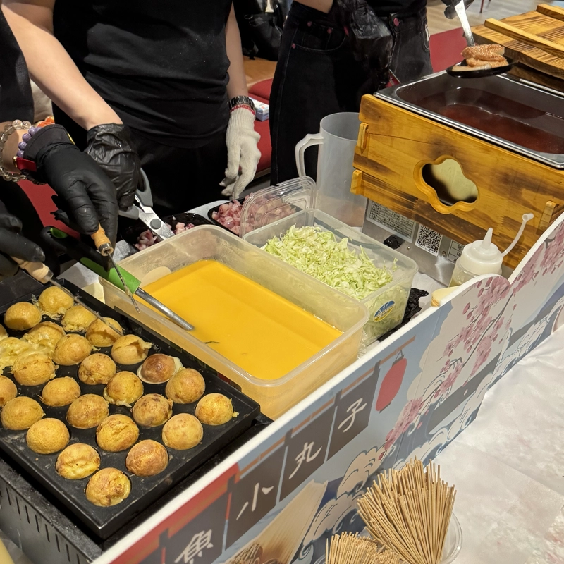香港活動服務現場相片 takoyaki live station hong kong event