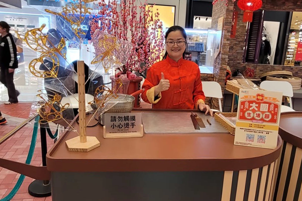 香港中式糖畫工作坊活動示範 適合商場節慶及文化推廣活動