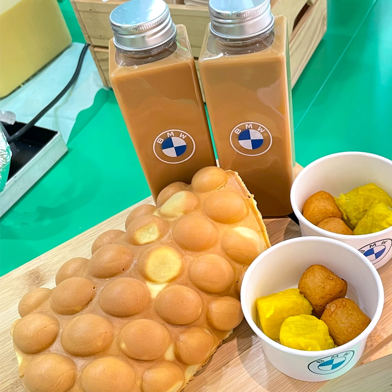 香港活動服務現場相片 hong kong egg waffle drink combo event